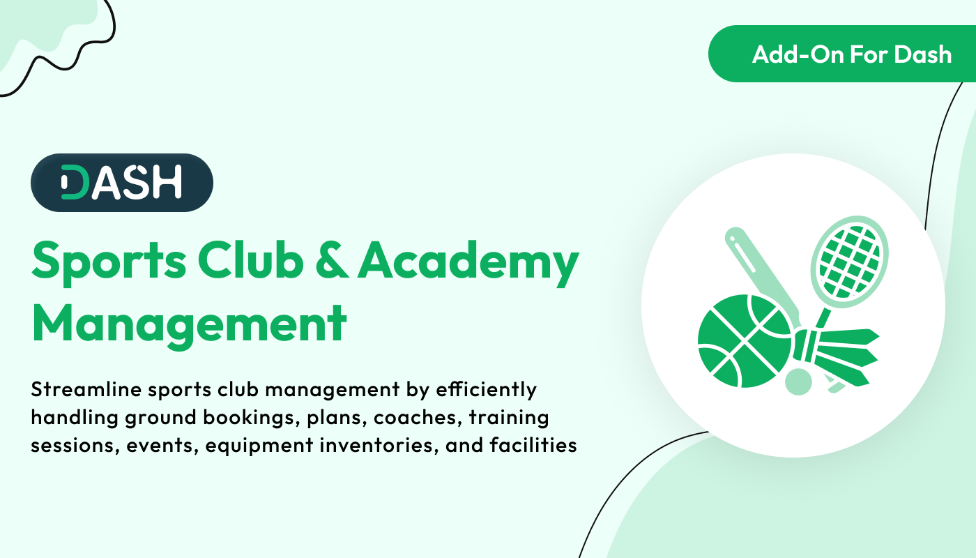 Sports Club & Academy Management
