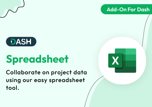 Spreadsheet – Dash SaaS Add-On
