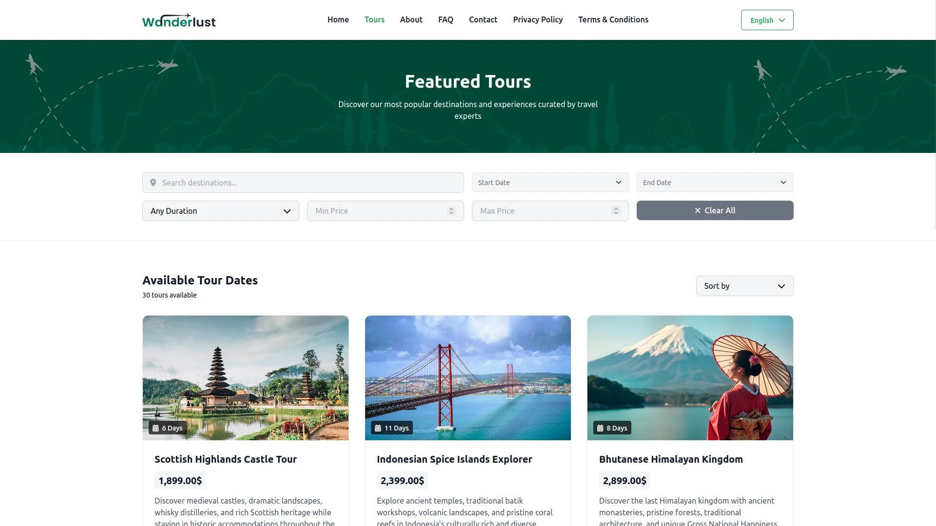 Tour & Travel Management