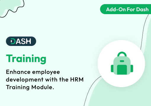 Training – Dash SaaS Add-On