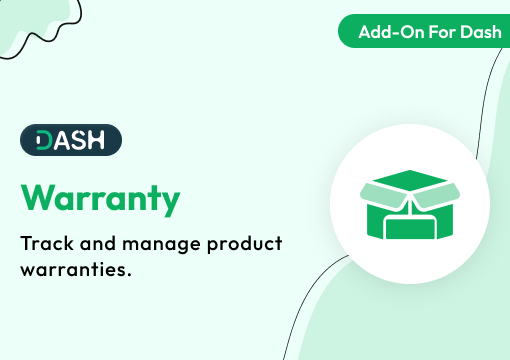 Warranty – Dash SaaS Add-On
