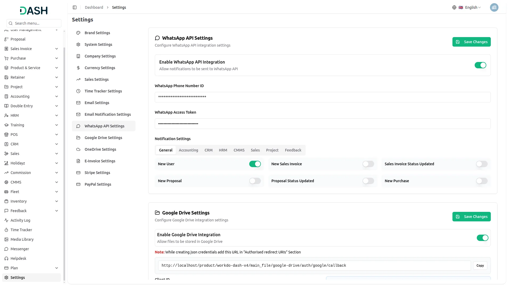 WhatsApp API