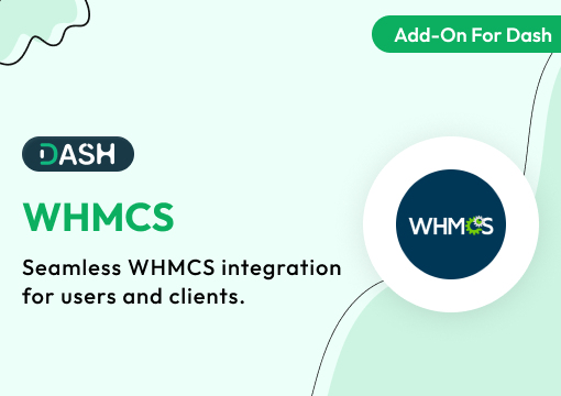WHMCS – Dash SaaS Add-On