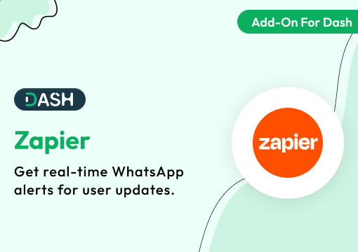Zapier – Dash SaaS Add-On