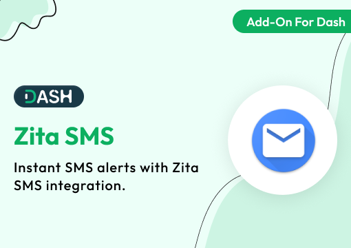 Zita SMS – Dash SaaS Add-On