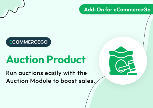Auction Product – eCommerceGo Add-On