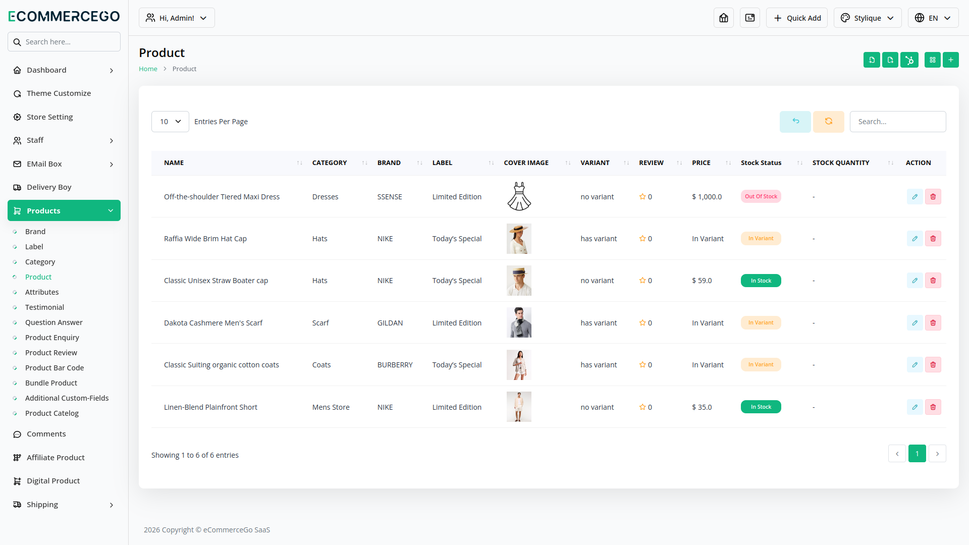HubSpot – eCommerceGo Add-On