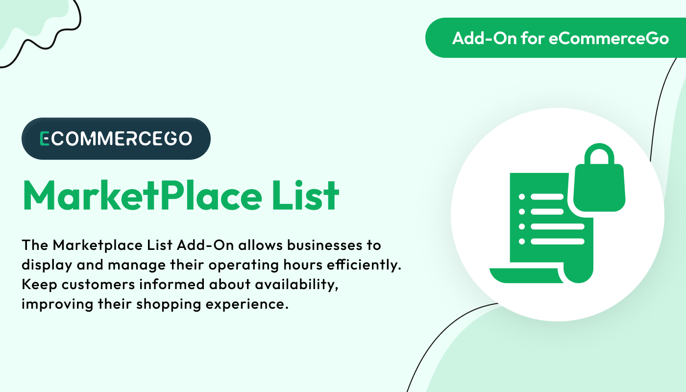 MarketPlace List