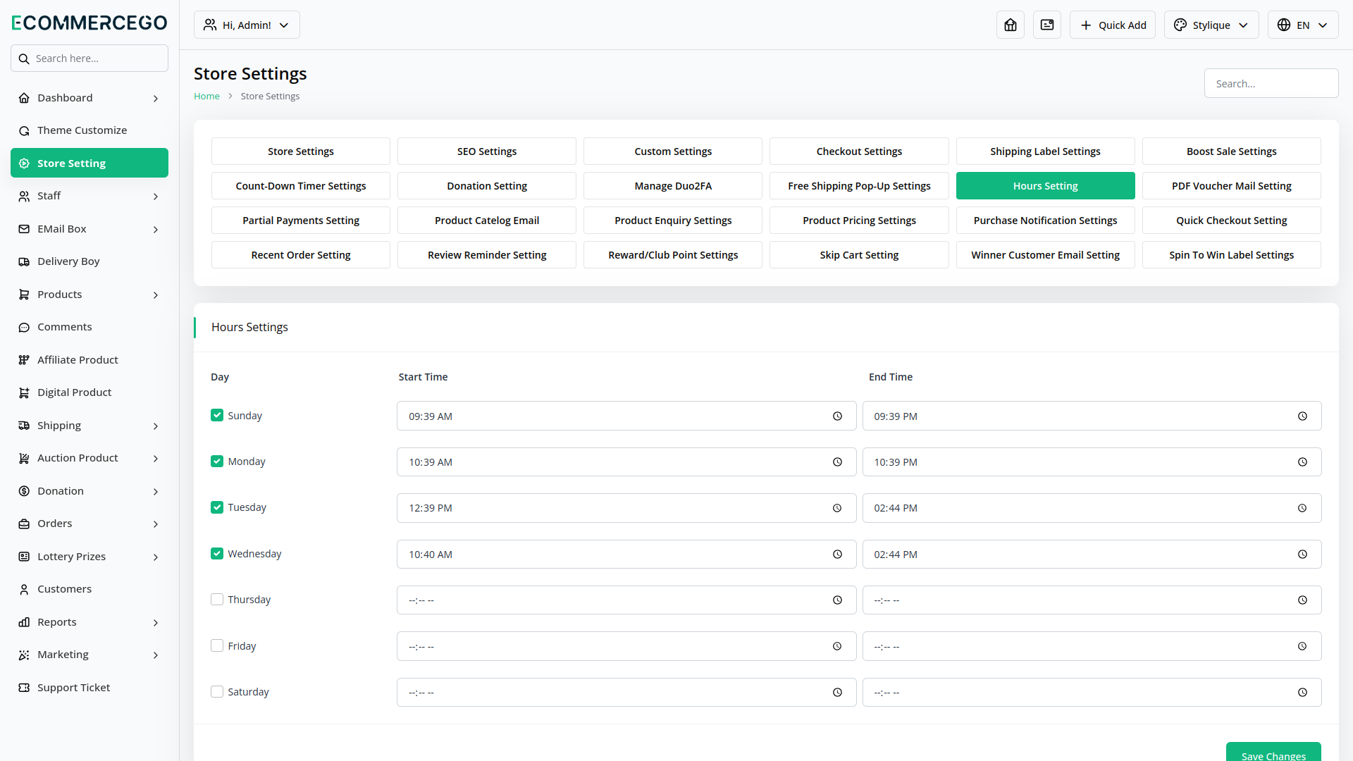 MarketPlace List – eCommerceGo Add-On