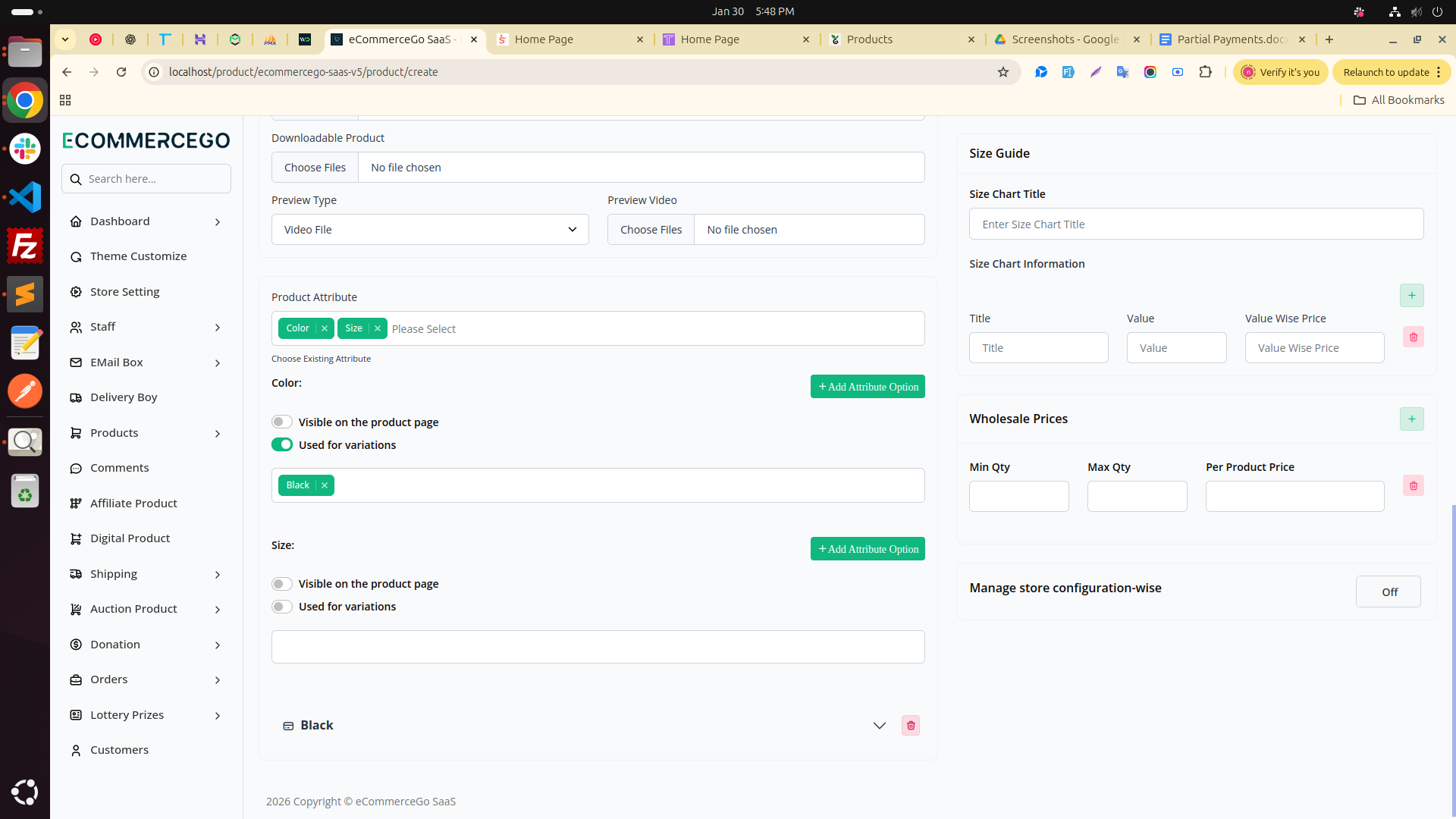 Partial Payment – eCommerceGo Add-On