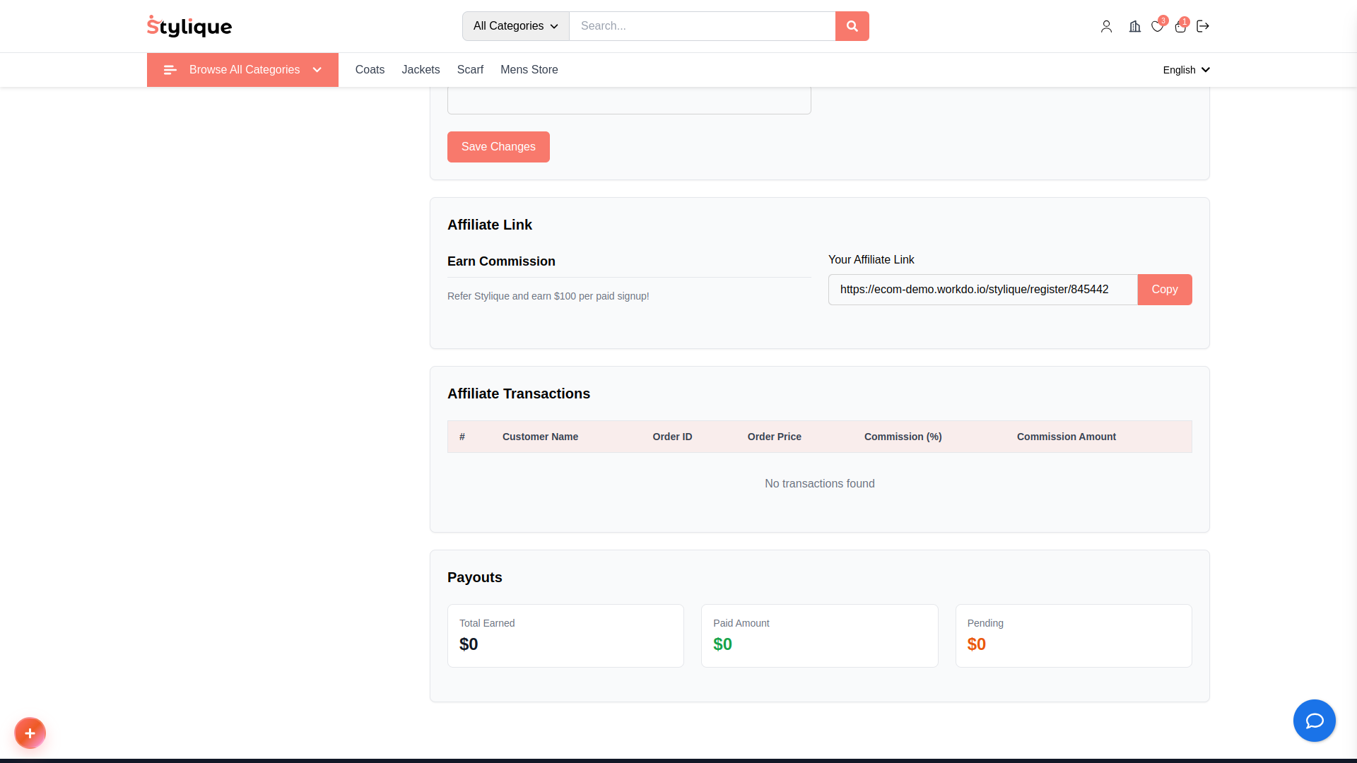 Product Affiliate – eCommerceGo Add-On