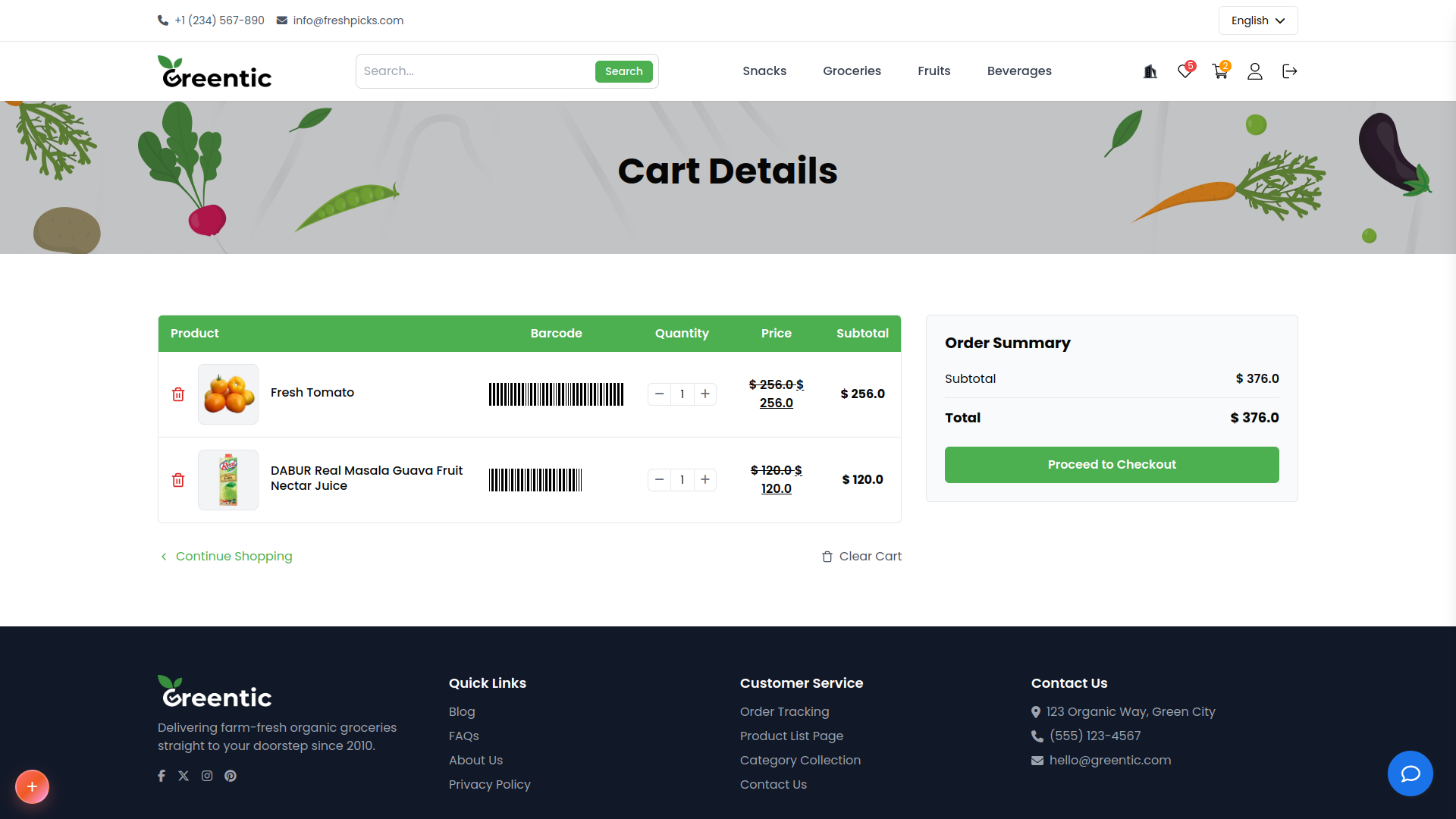 Product Barcode – eCommerceGo Add-On