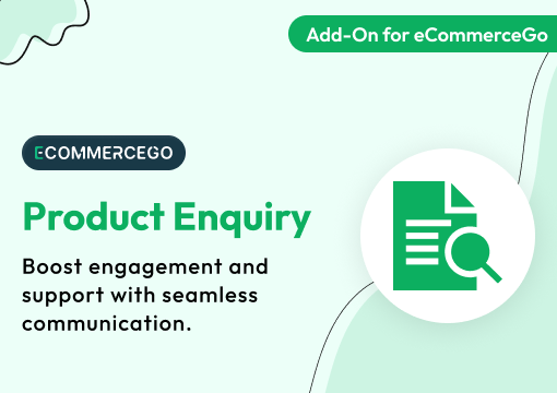 Product Enquiry – eCommerceGo Add-On
