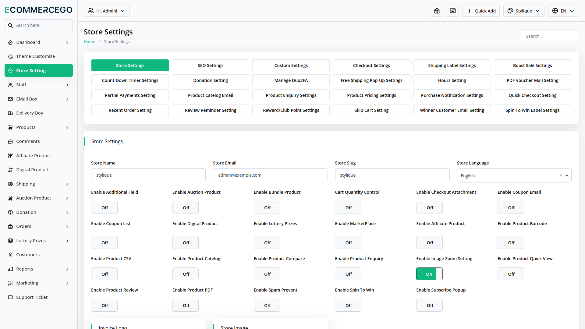 Product Image Zoom – eCommerceGo Add-On