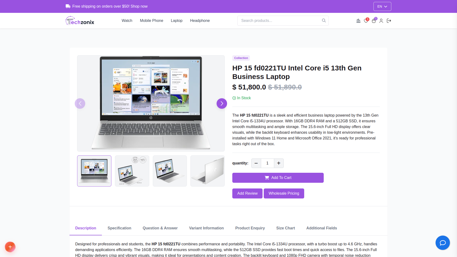 Product Image Zoom – eCommerceGo Add-On