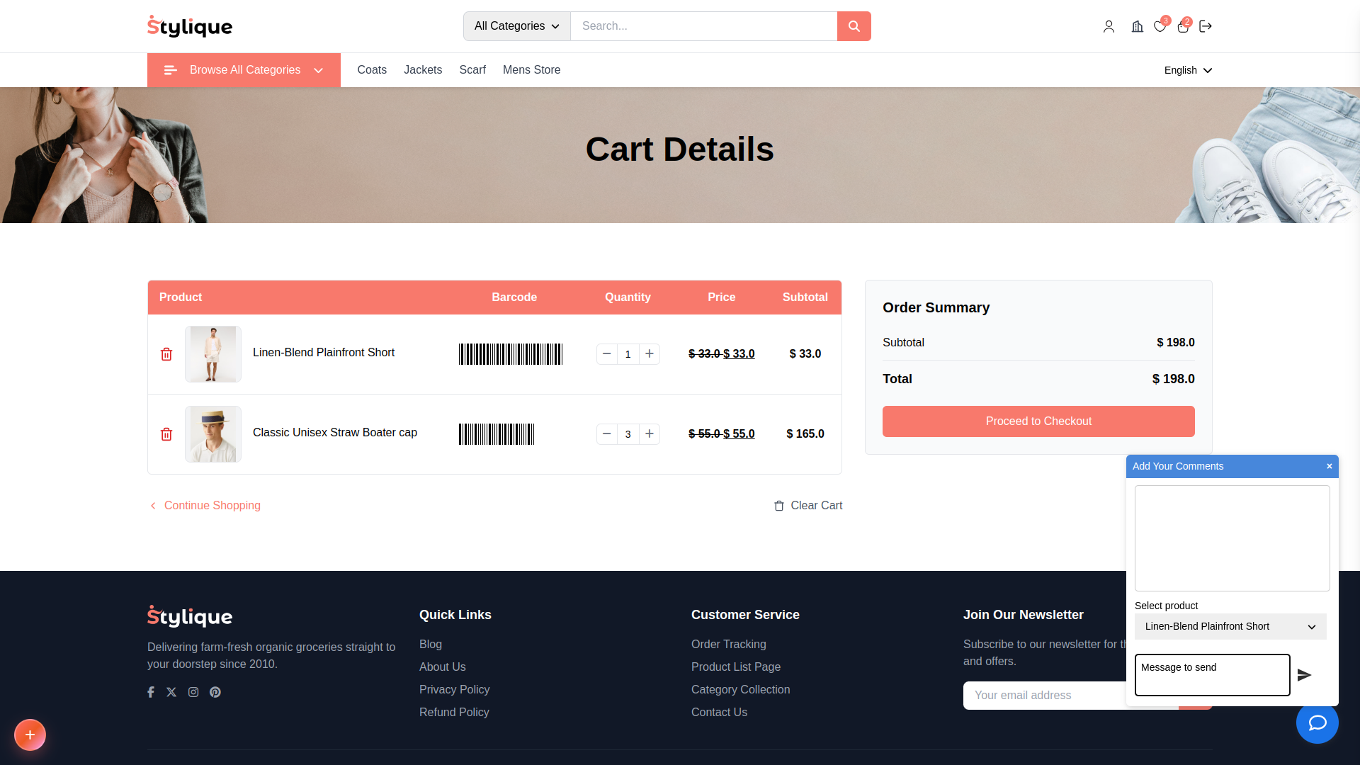 Quick Checkout – eCommerceGo Add-On