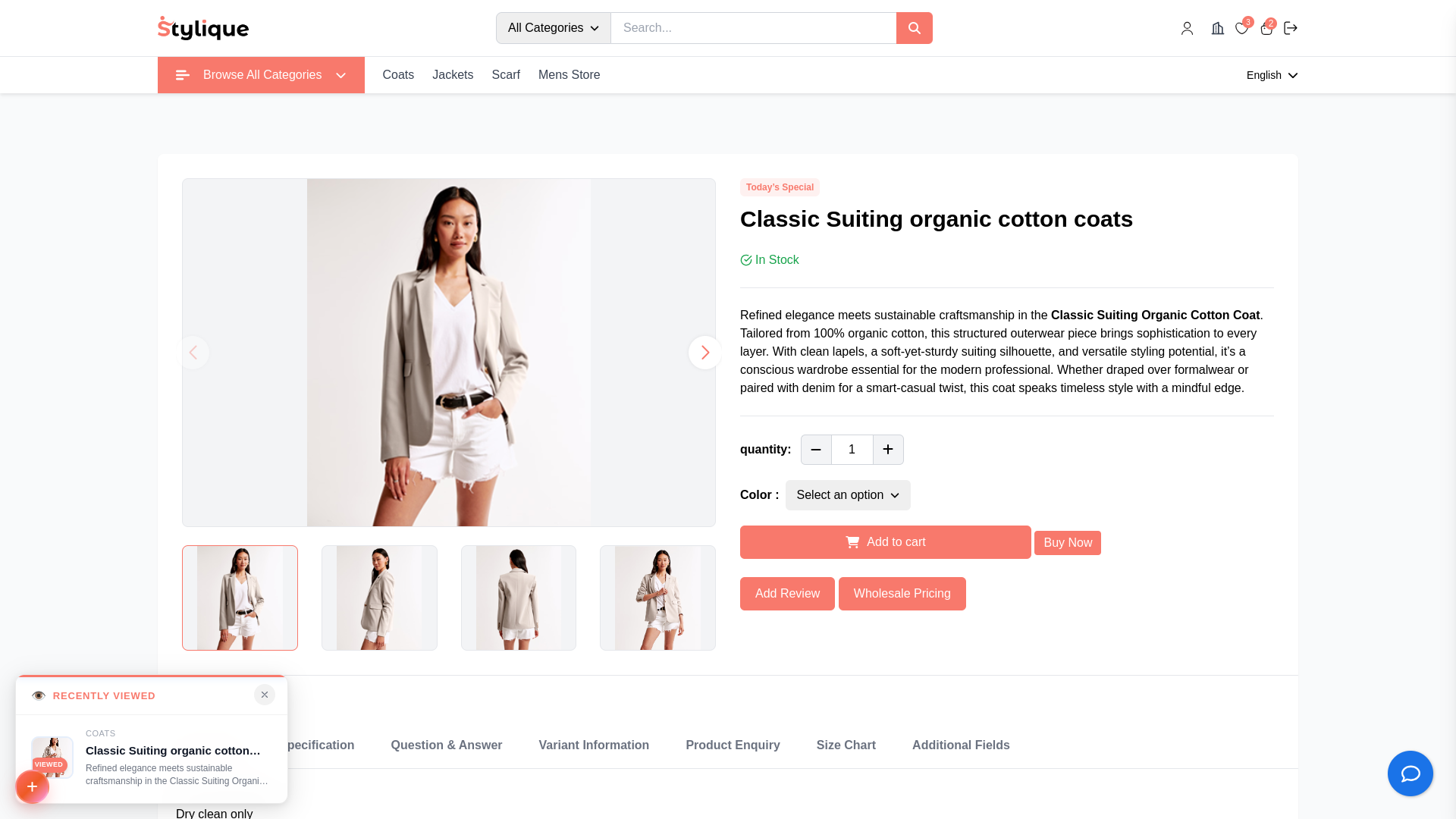 Recently Viewed Product – eCommerceGo Add-On