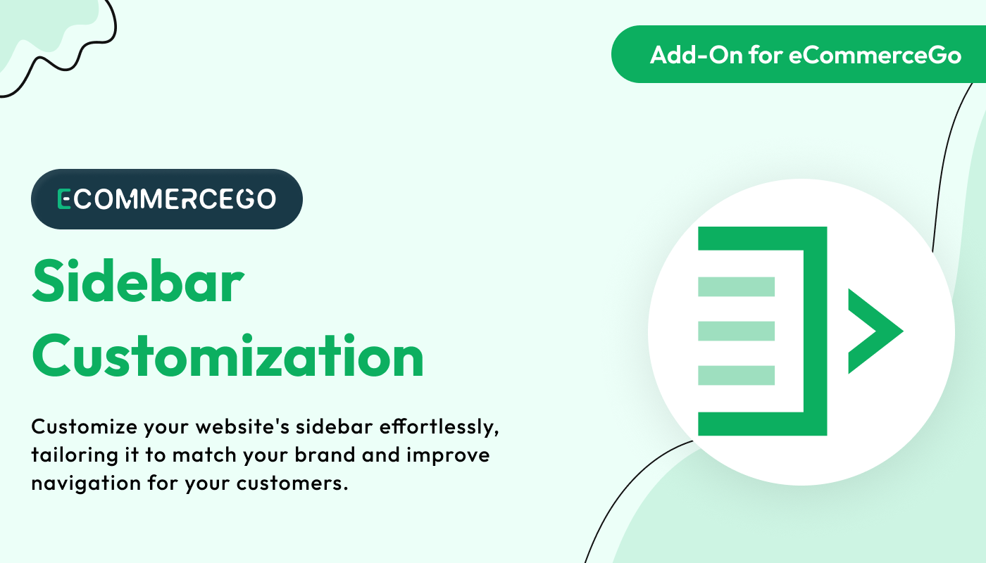 Sidebar Customization