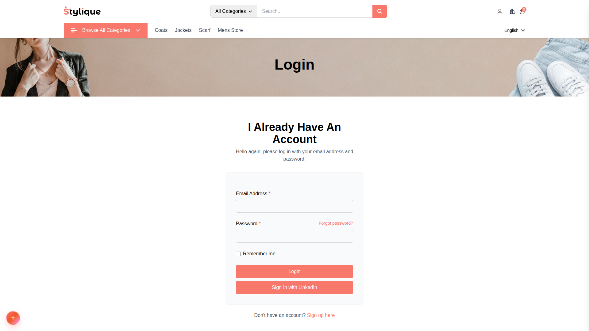 Sign-In With LinkedIn – eCommerceGo Add-On
