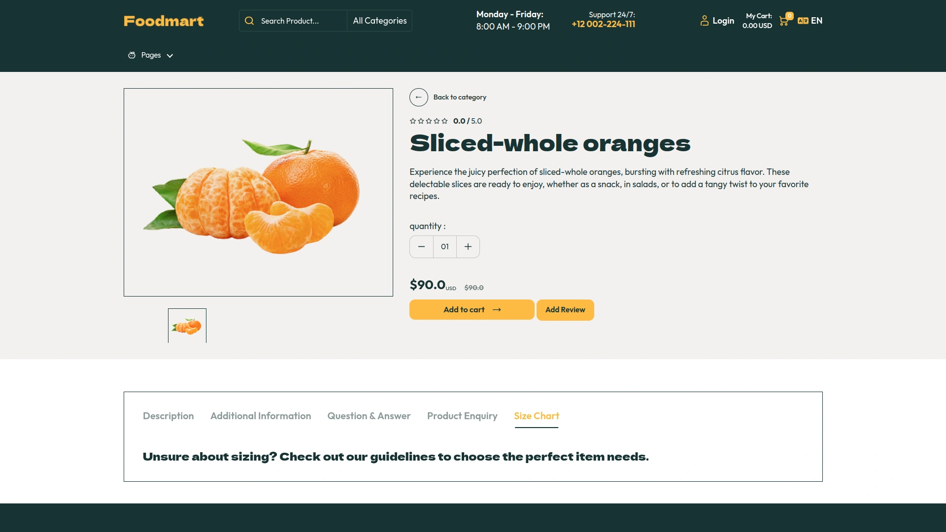 Size Guideline – eCommerceGo Add-On