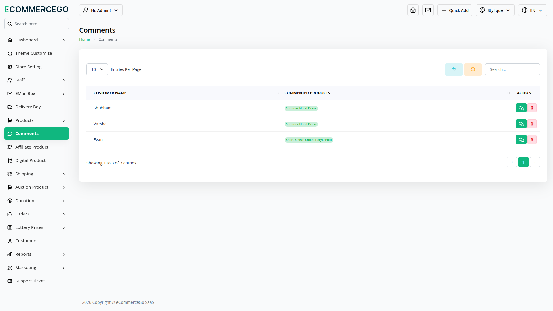 Spam Prevent – eCommerceGo Add-On