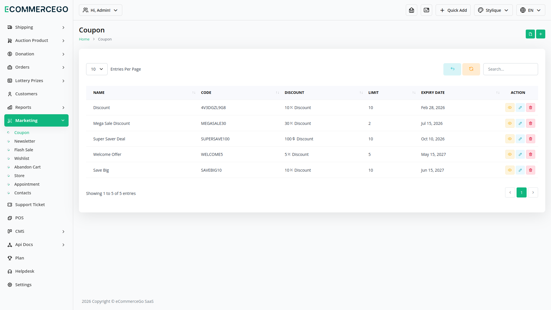 Spin To Win Reward – eCommerceGo Add-On