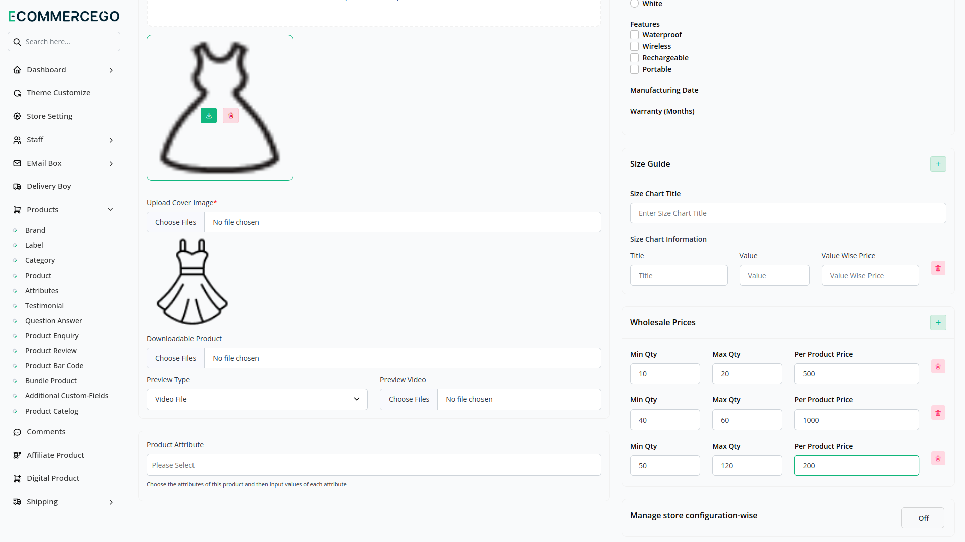 Wholesale Product – eCommerceGo Add-On