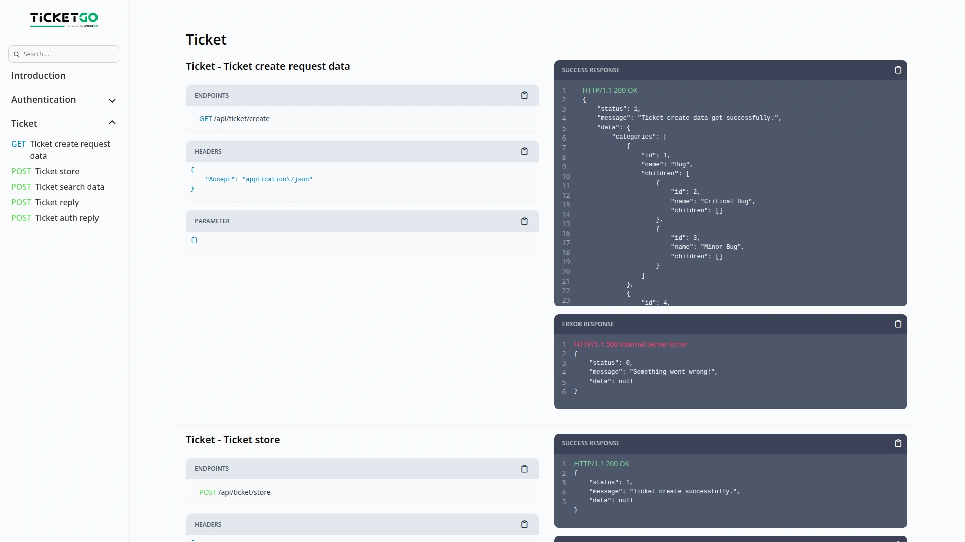 API – TicketGo Add-On