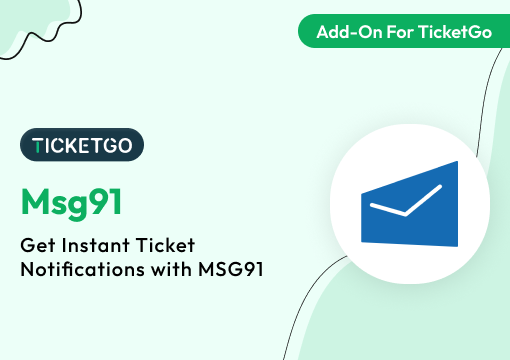 Msg91 – TicketGo Add-On