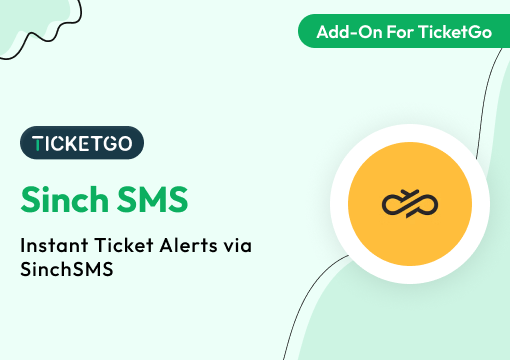Sinch SMS – TicketGo Add-On