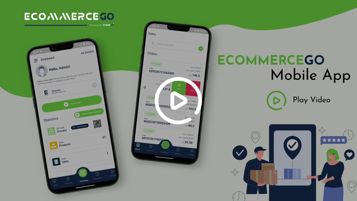 eCommerceGo SaaS Seller Apps