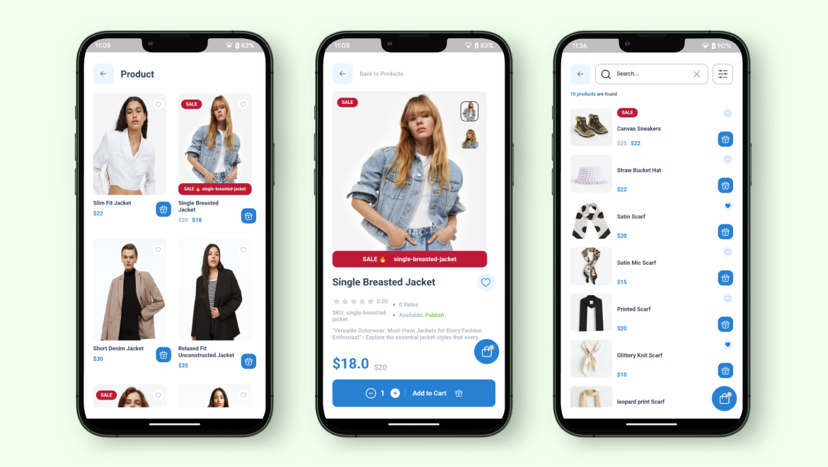GoStore WooCommerce – Flutter E-commerce Full App