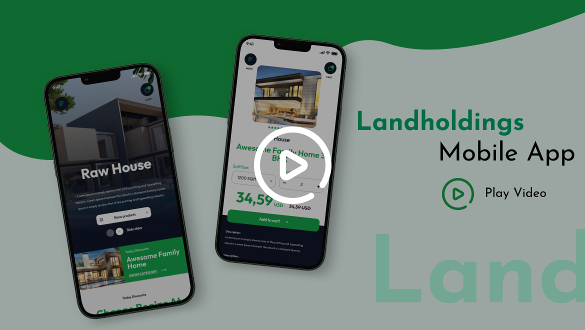 Land Holdings – Mobile Apps for eCommerceGo SaaS