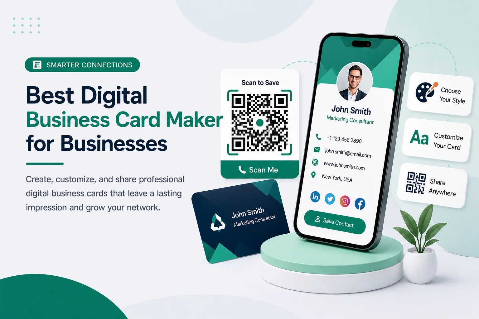 Best Digital Business Card Maker for Businesses in 2026