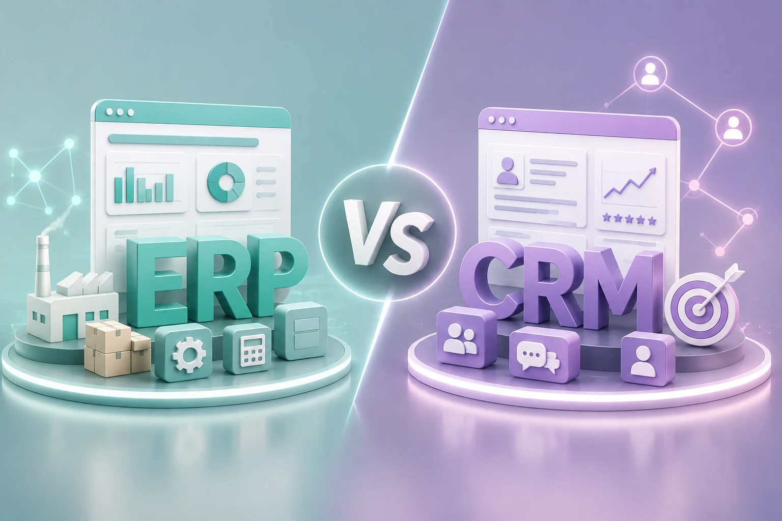 ERP vs CRM: Key Differences, Benefits & Which One Is Right for Your Business?