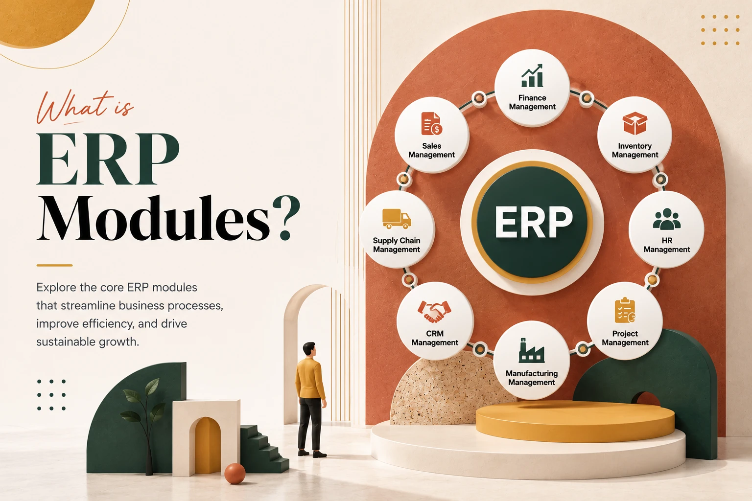 Modern ERP Module with Customizable Solutions