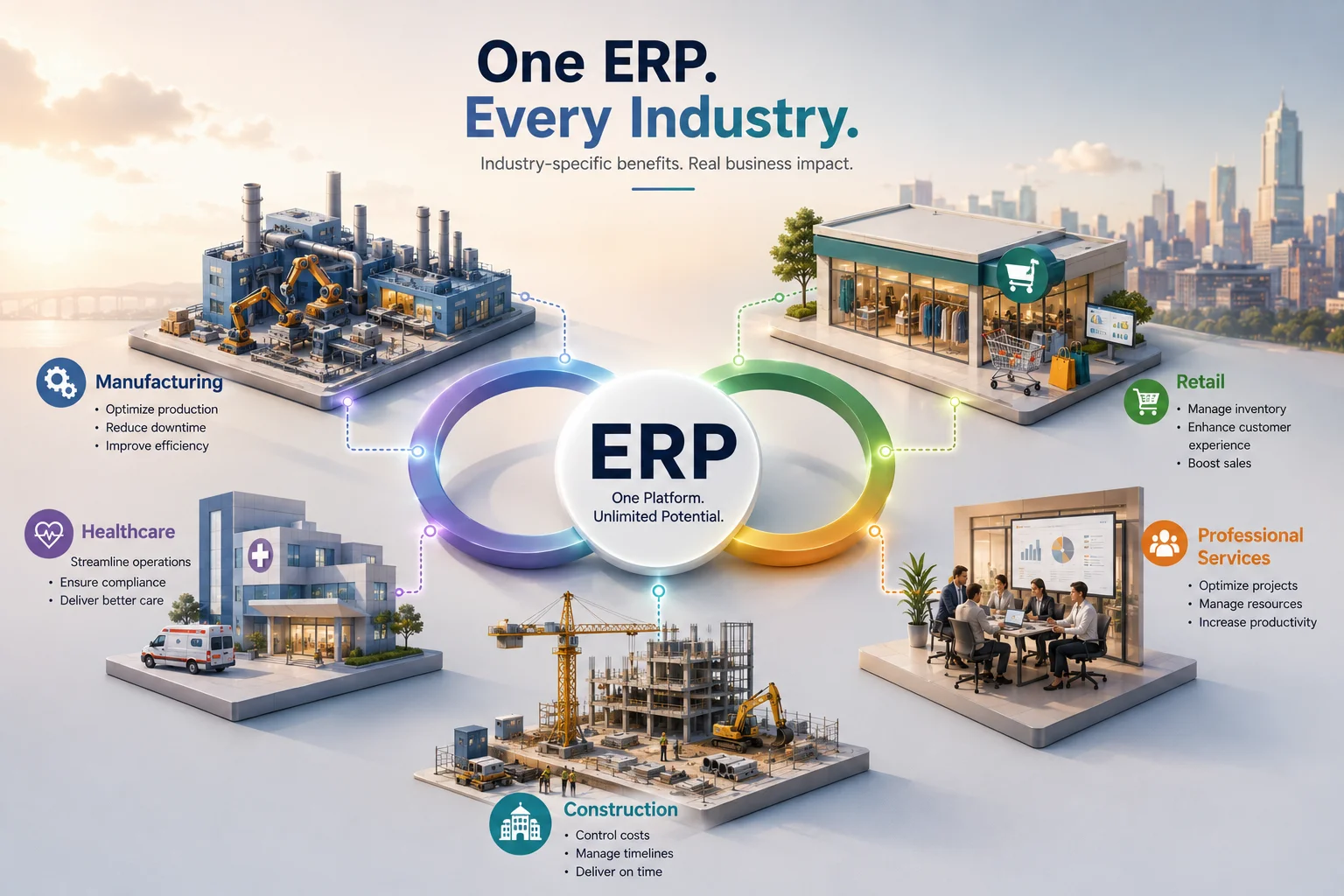 Industry-Specific Benefits of ERP