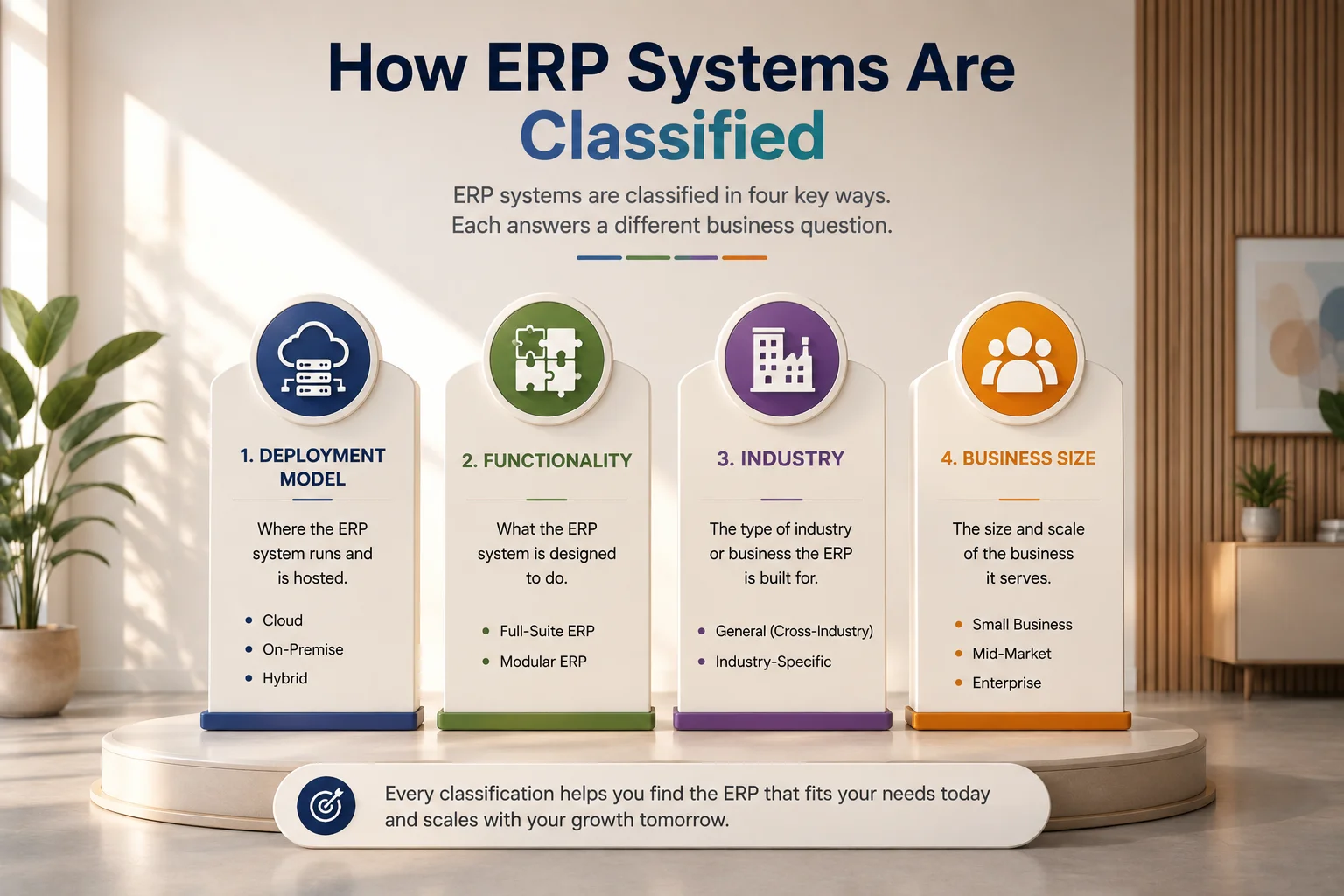 How ERP Systems Are Classified