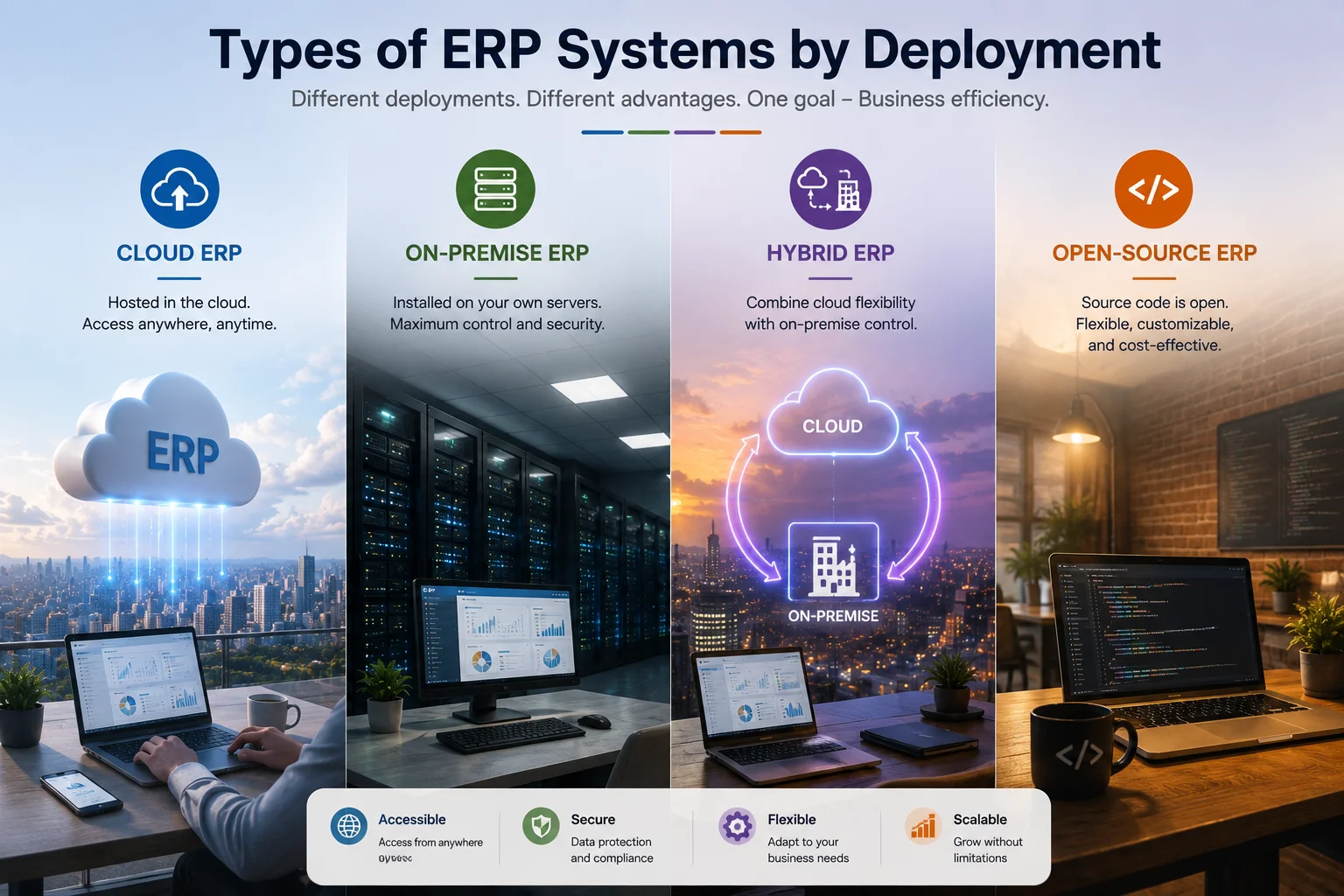 Types of ERP Systems by Deployment