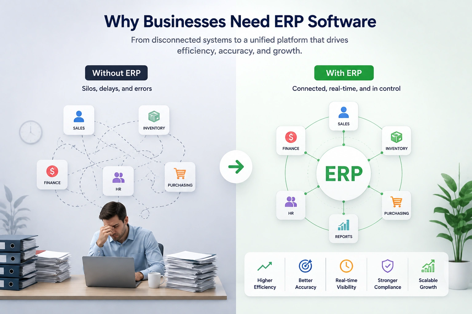 Why Businesses Need ERP Software