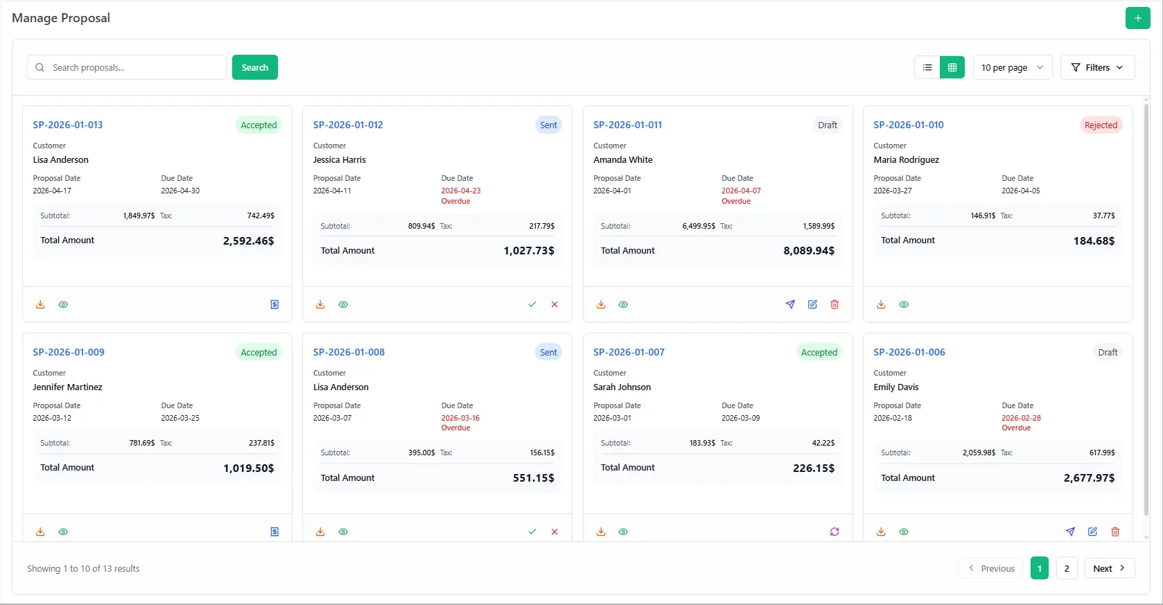 account management system with payment manage function
