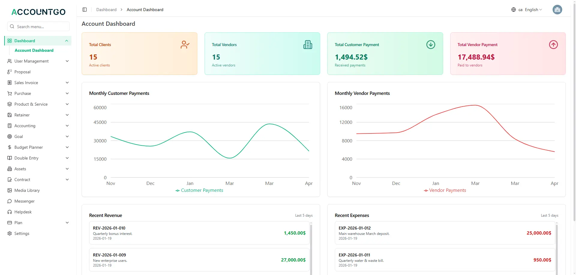 accounting software