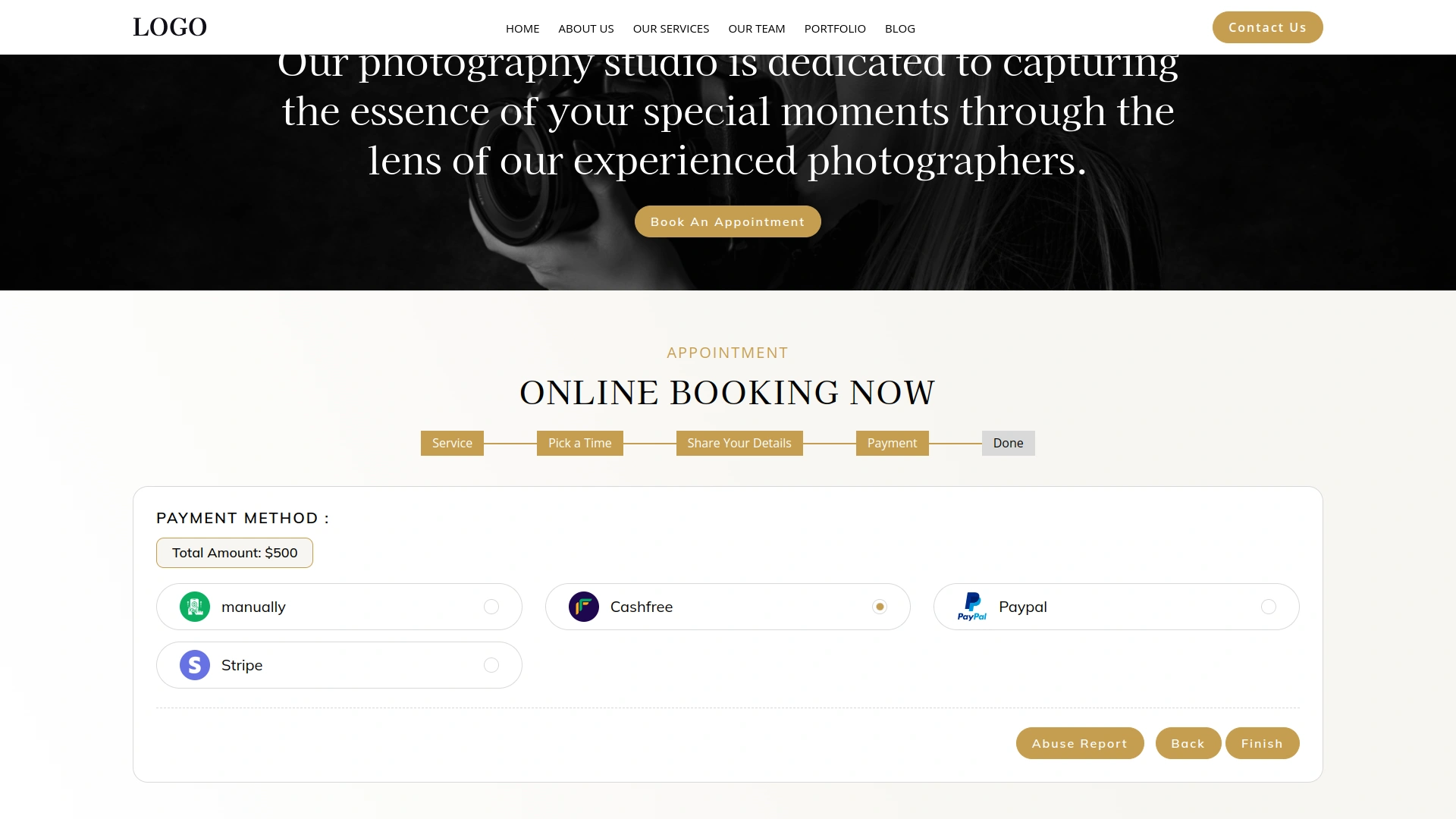 Cashfree – BookingGo SaaS Add-On