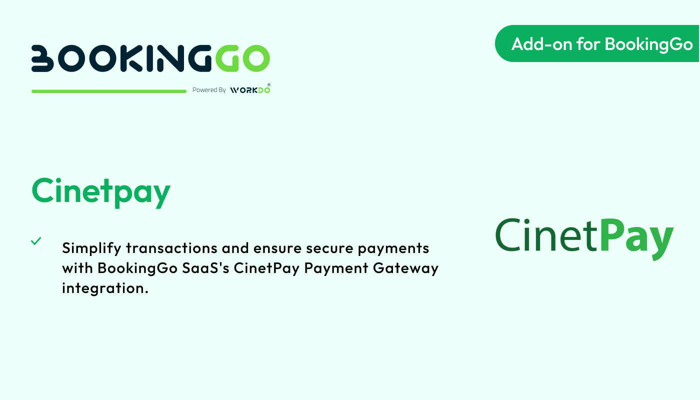 CinetPay – BookingGo SaaS Add-on - WorkDo