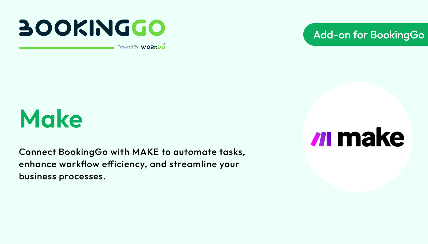 Make – BookingGo SaaS Add-on - WorkDo