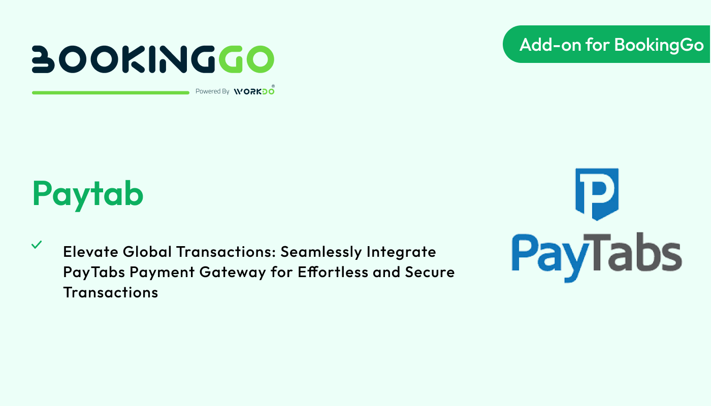 Paytab – BookingGo SaaS Add-on - WorkDo