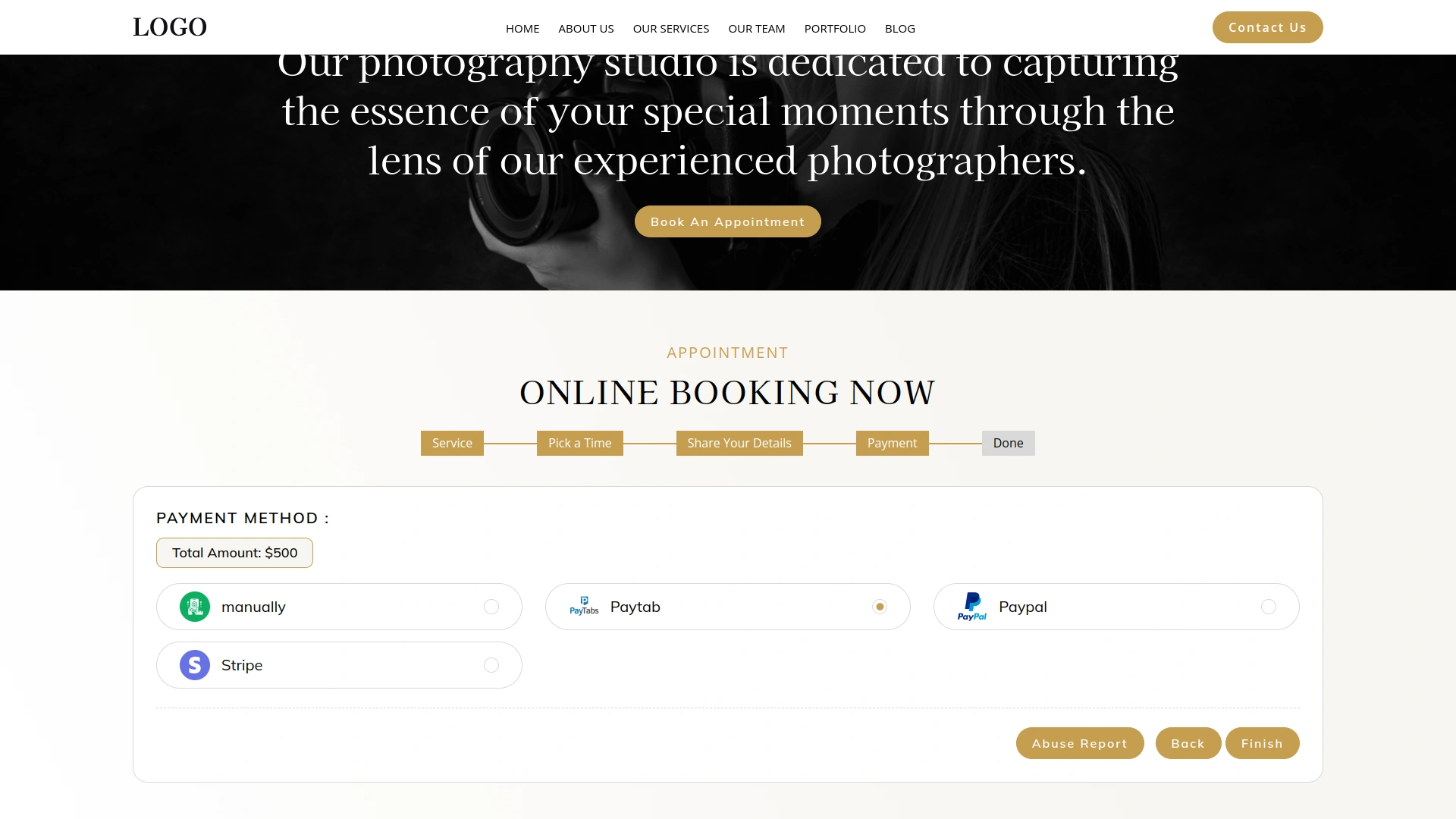 Paytab – BookingGo SaaS Add-On