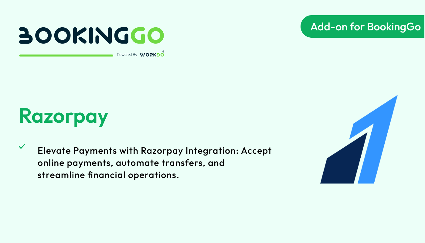 Razorpay – BookingGo SaaS Add-on - WorkDo