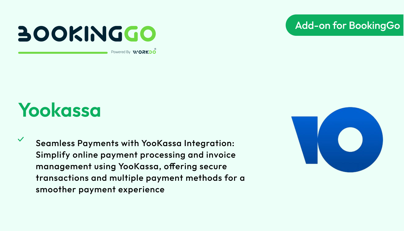 YooKassa – BookingGo SaaS Add-on - WorkDo