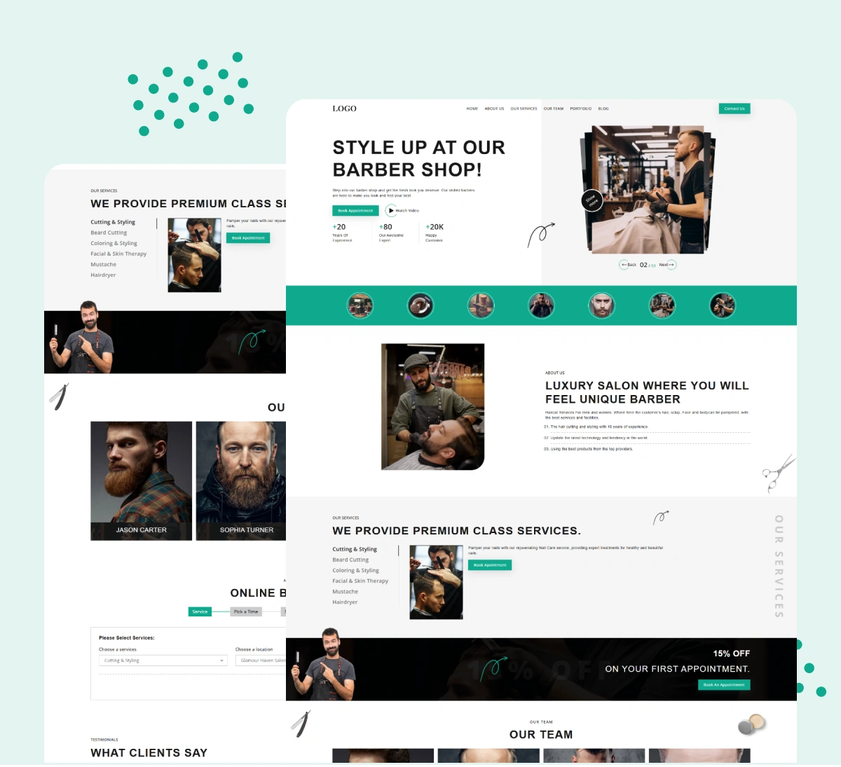 Barber – BookingGo SaaS Add-on